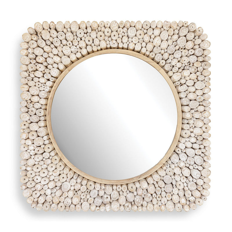Uttermost 08299 Mirror, Natural Teak Wood