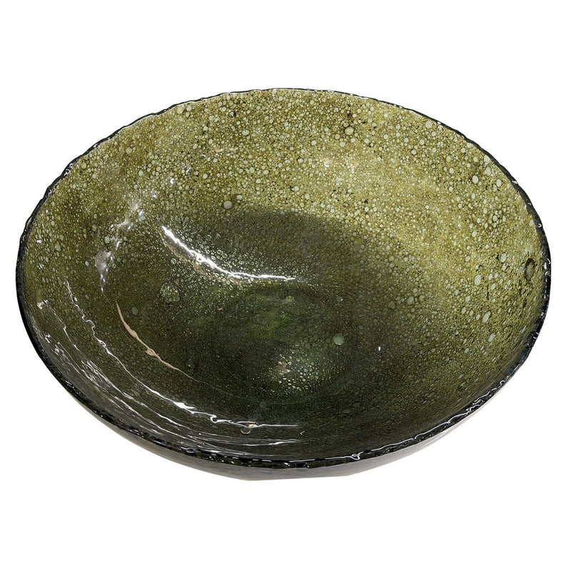 Uttermost 18306 Bowl, Blue, Green, And Earthy Brown