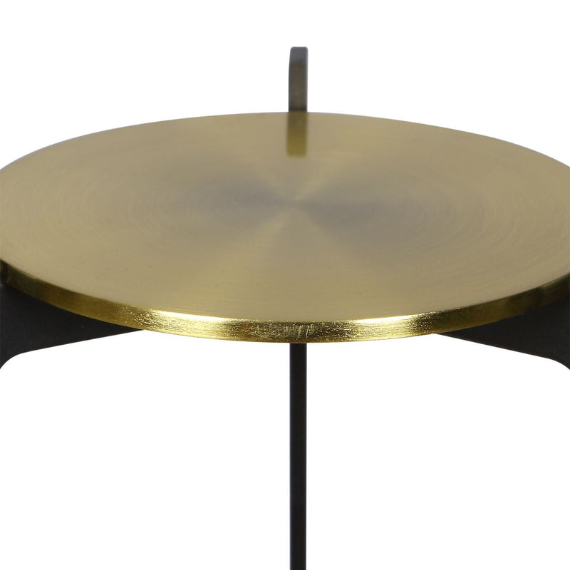 Uttermost 18315 Candleholders Set/2, Matte Black