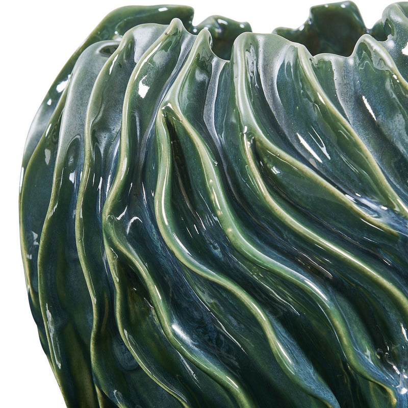 Uttermost 18325 Vases Set/2, Green And Blue