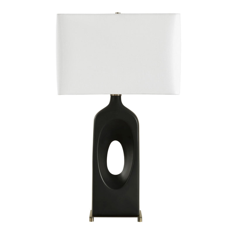 Uttermost 30586-1 One Light Table Lamp, Brass
