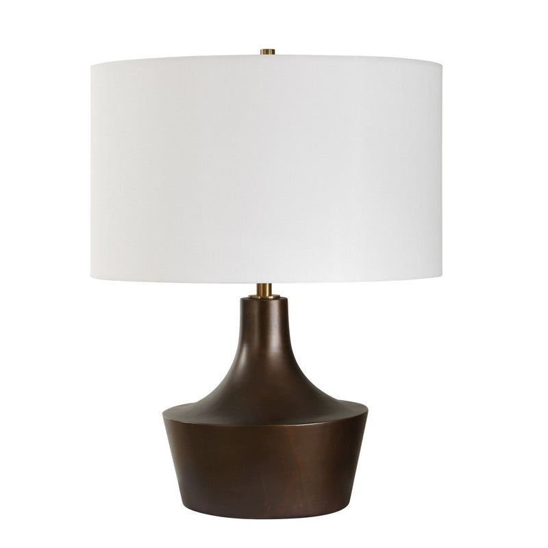 Uttermost 30651 One Light Table Lamp, Warm Bronze
