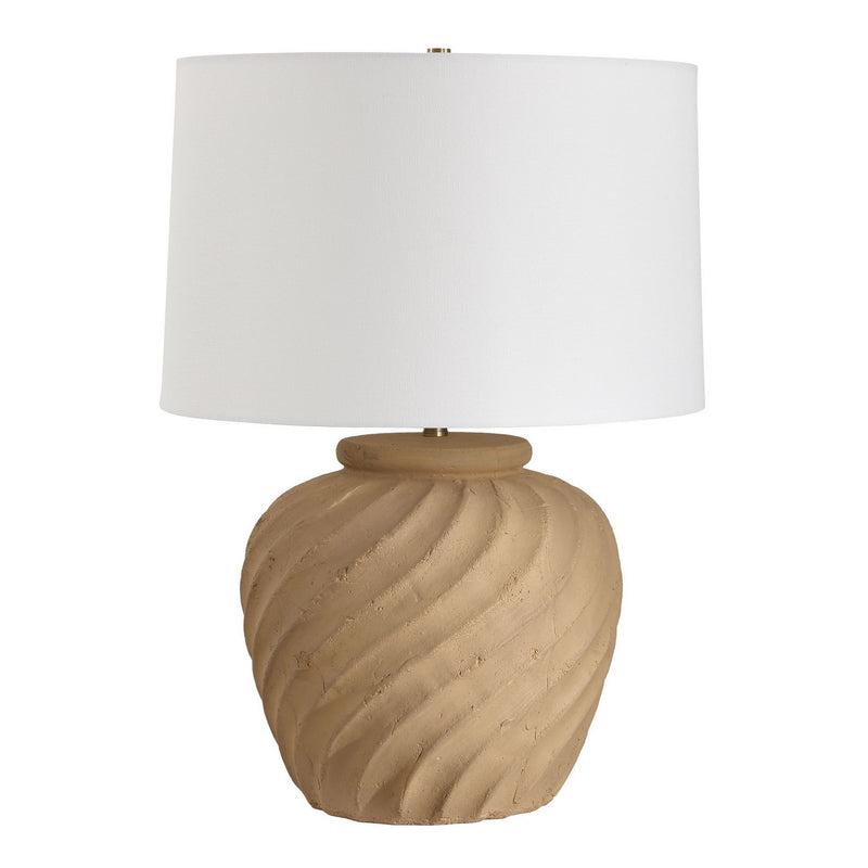 Uttermost 30668-1 One Light Table Lamp, Brass
