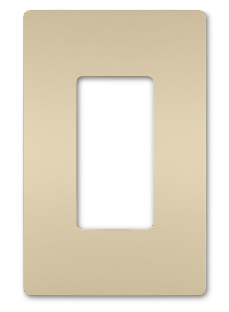Legrand RWP26I One-Gang Screwless Wall Plate, Ivory