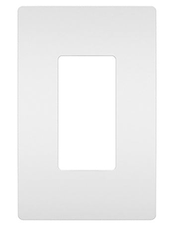 Legrand RWP26W One-Gang Screwless Wall Plate, White