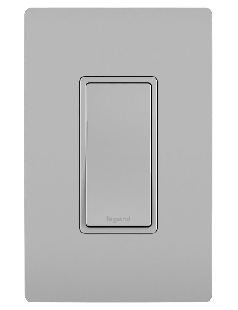 Legrand TM870GRY 15A Single-Pole Switch, Gray