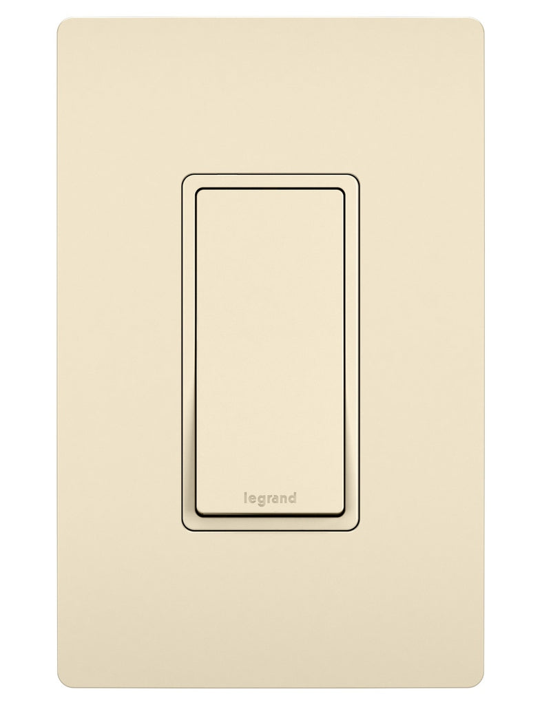 Legrand TM870LA 15A Single-Pole Switch, Light Almond
