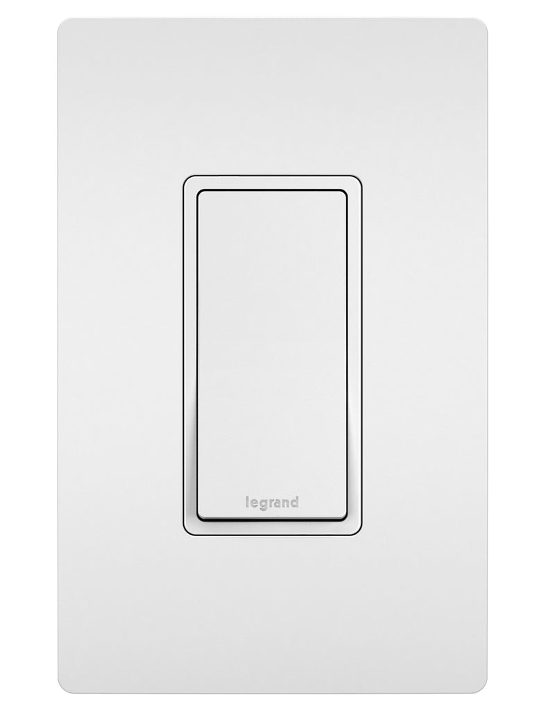 Legrand TM870STMWCC6 Momentary Contact Switch, White