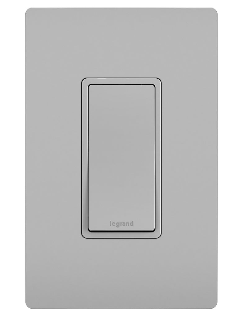 Legrand TM873GRY 15A 3-Way Switch, Gray