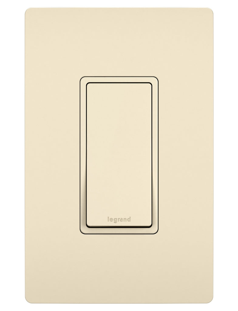 Legrand TM873LA 15A 3-Way Switch, Light Almond
