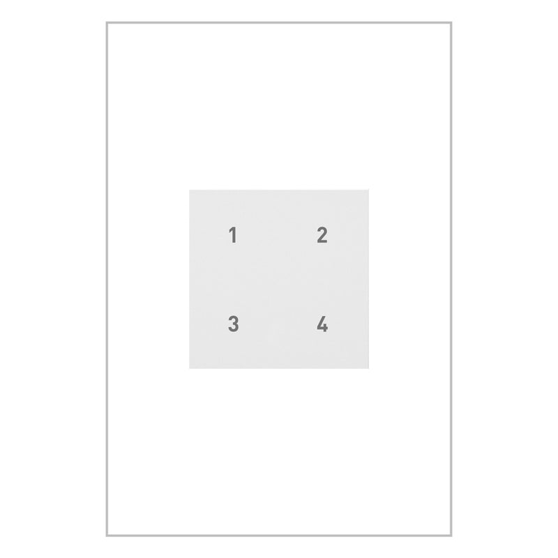 Legrand WNACB46W1 Wired Smart Scene Controller with Netatmo, White