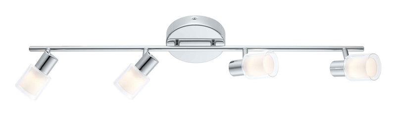 Eglo USA 200368A LED Fixed Track Light, Chrome