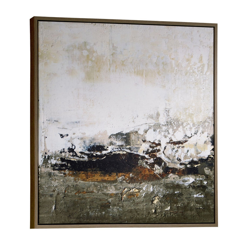 Uttermost 32497 Abstract Art, Light Oak