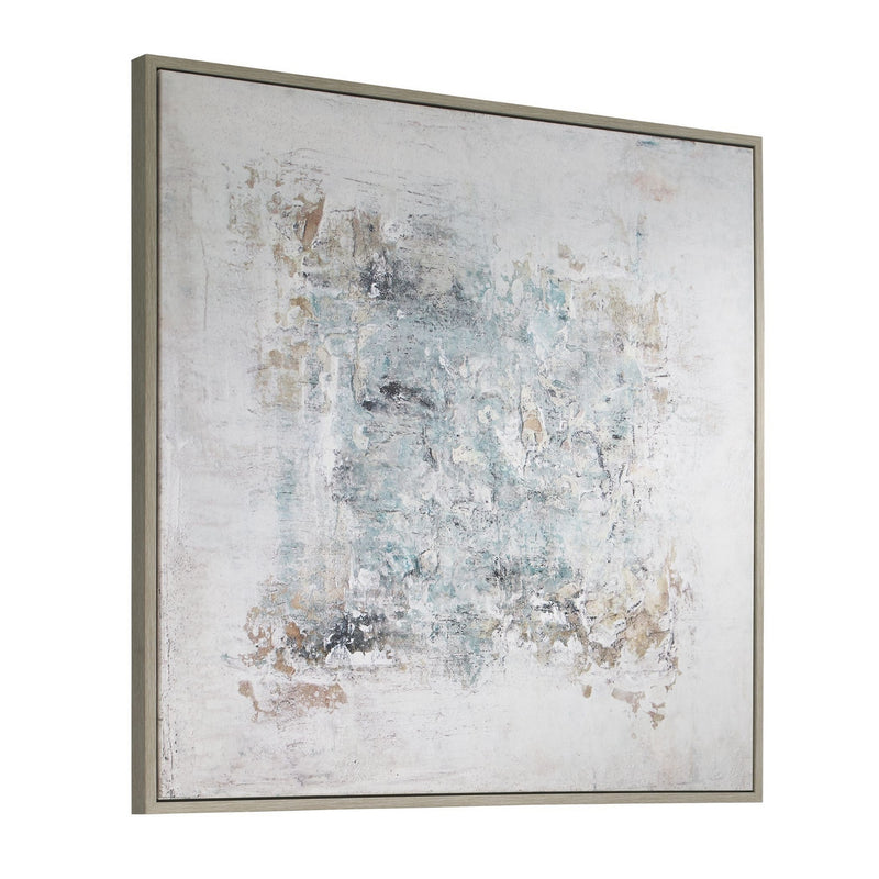 Uttermost 32498 Abstract Art, Gray Wood