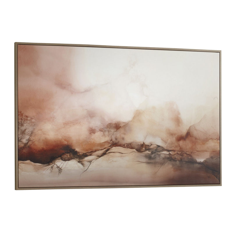 Uttermost 32544 Abstract Art, Light Oak