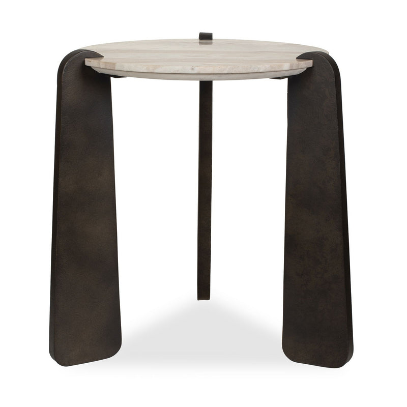 Uttermost 50334 Side Table, Aged Dark Bronze