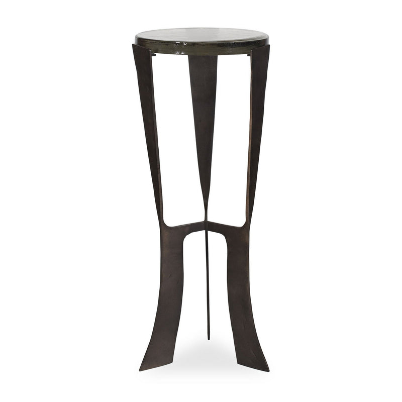 Uttermost 50337 Drink Table, Dark Bronze