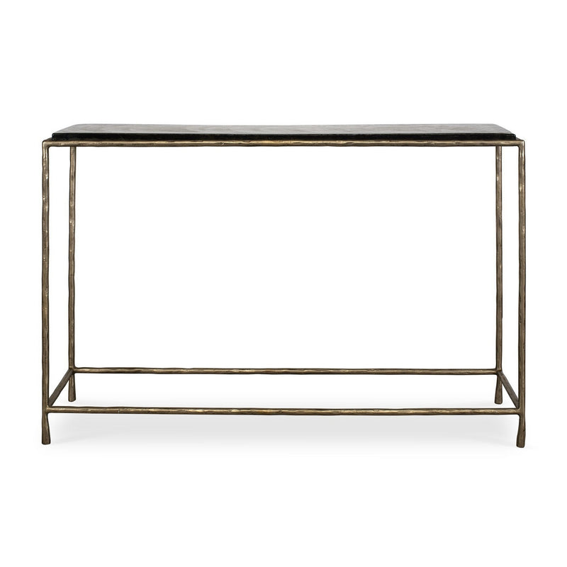 Uttermost 50339 Console Table, Brass Antique Cast