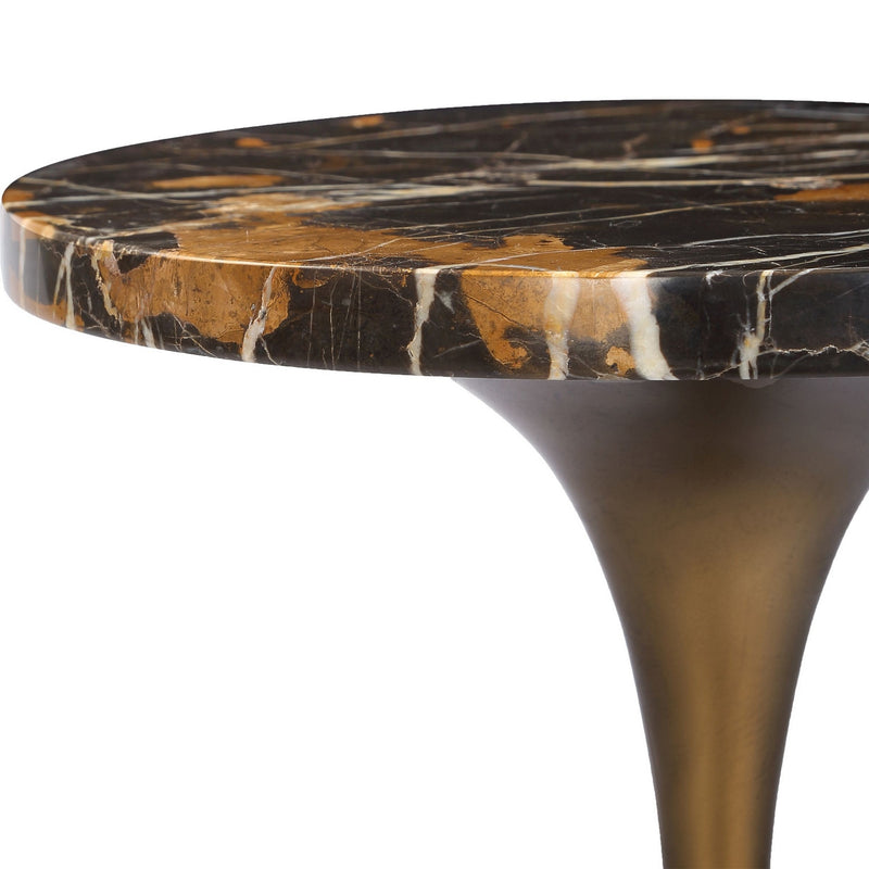 Uttermost 50340 Drink Table, Tapered Bronze