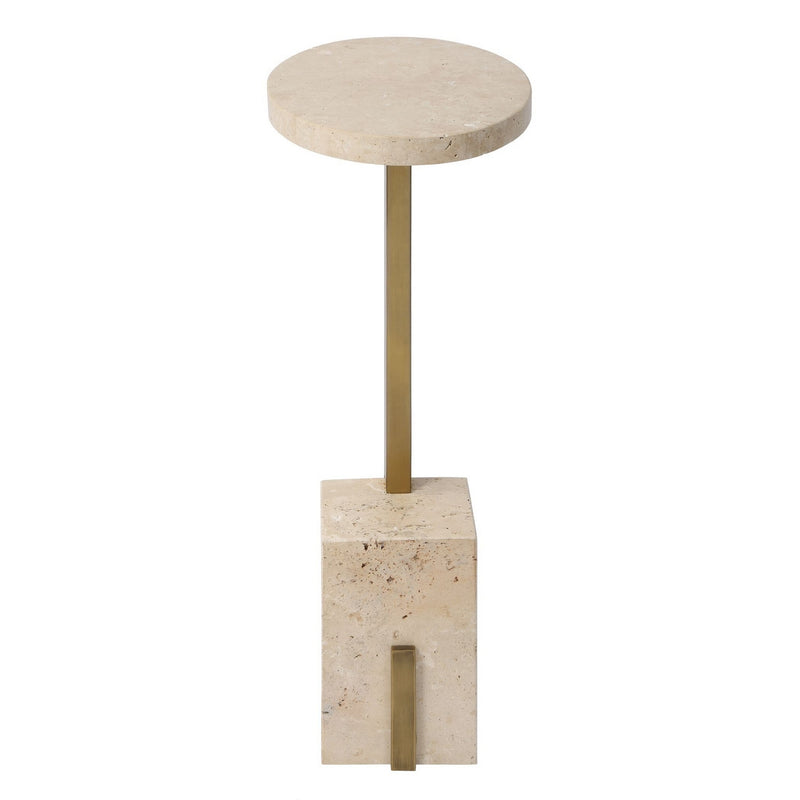 Uttermost 50369 Accent Table, Brass