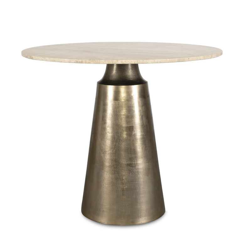 Uttermost 50604 Bistro Table, Antique Brass