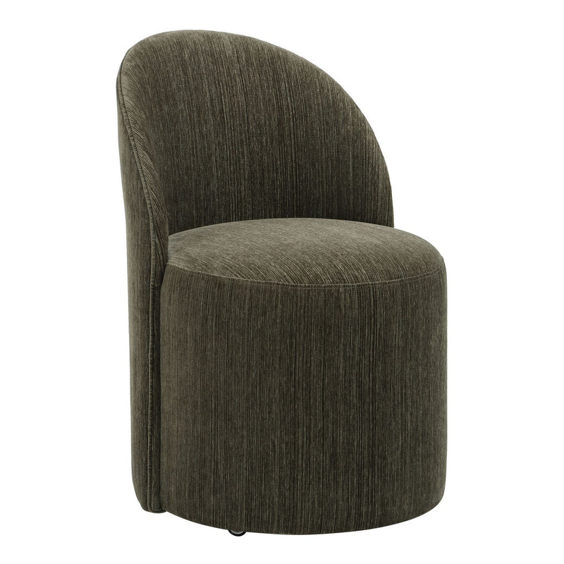 Uttermost 53053 Dining Chair, Textured Chenille In Herb