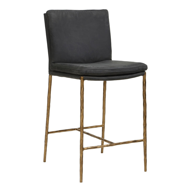 Uttermost 53058 Counter Stool, Aged Gold