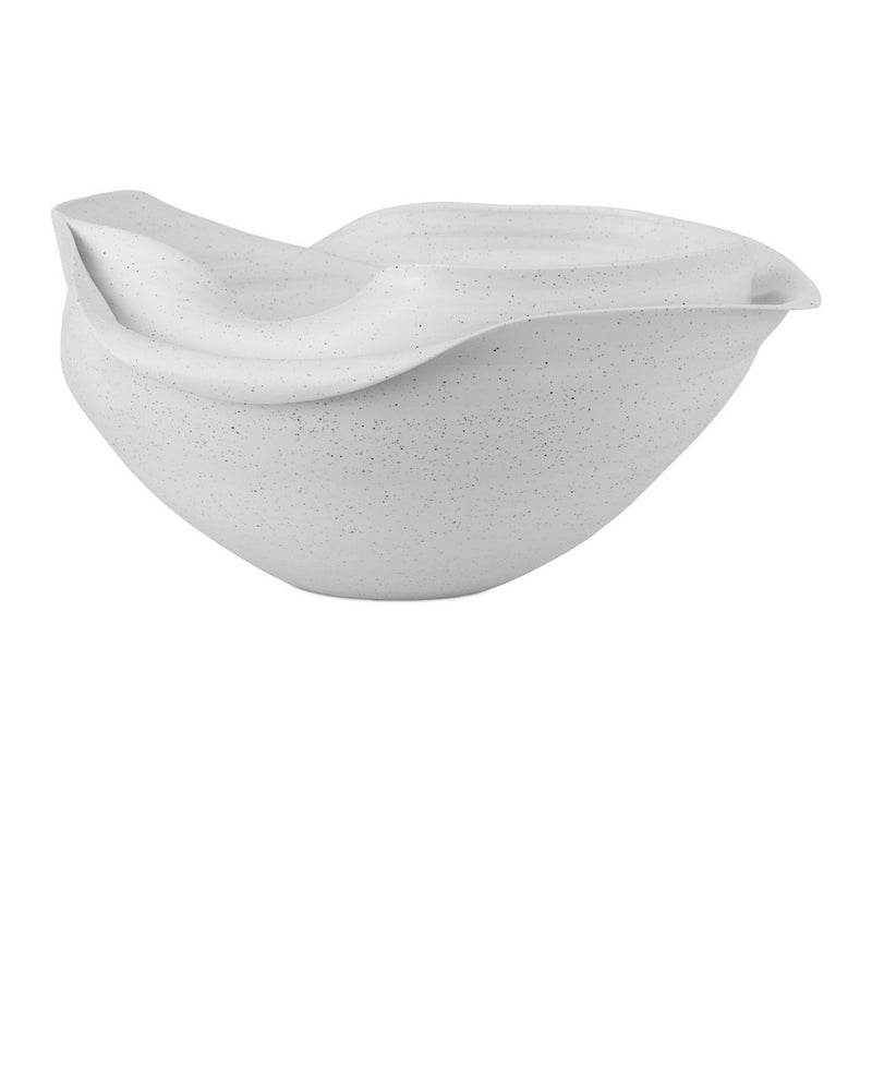 Currey and Company 1200-1007 Bowl, Eggshell