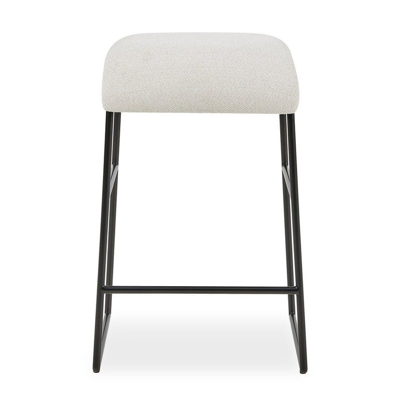 Uttermost 53075 Counter Stool, Matte Black
