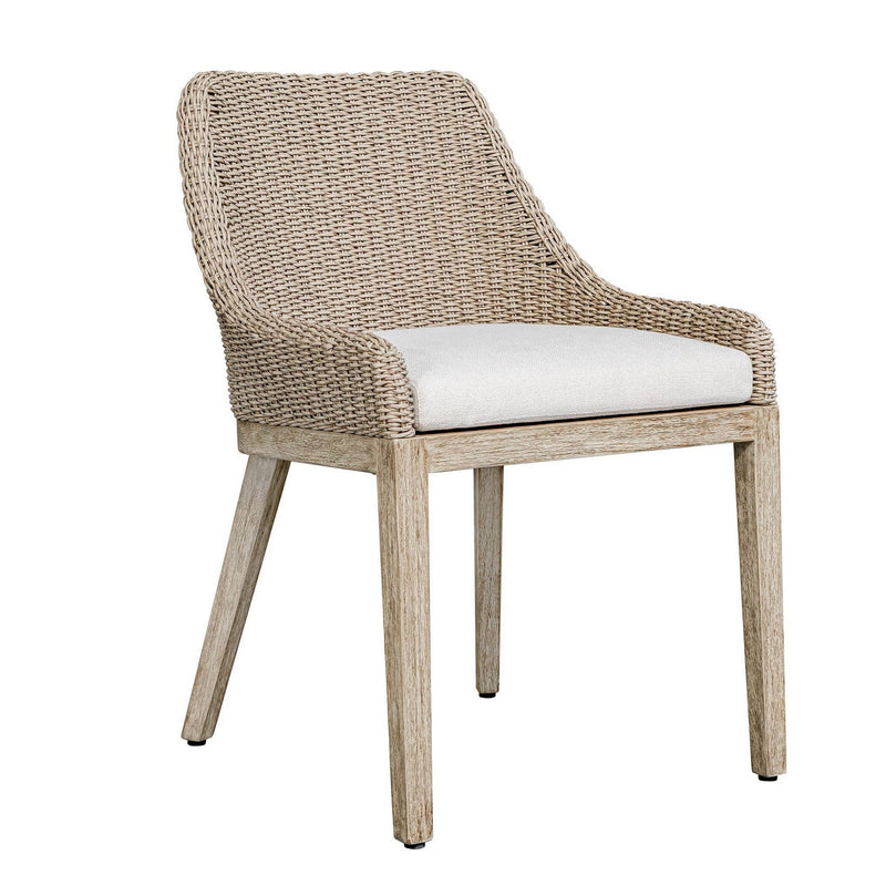 Uttermost 53107 Dining Chair, Mahogany Wood