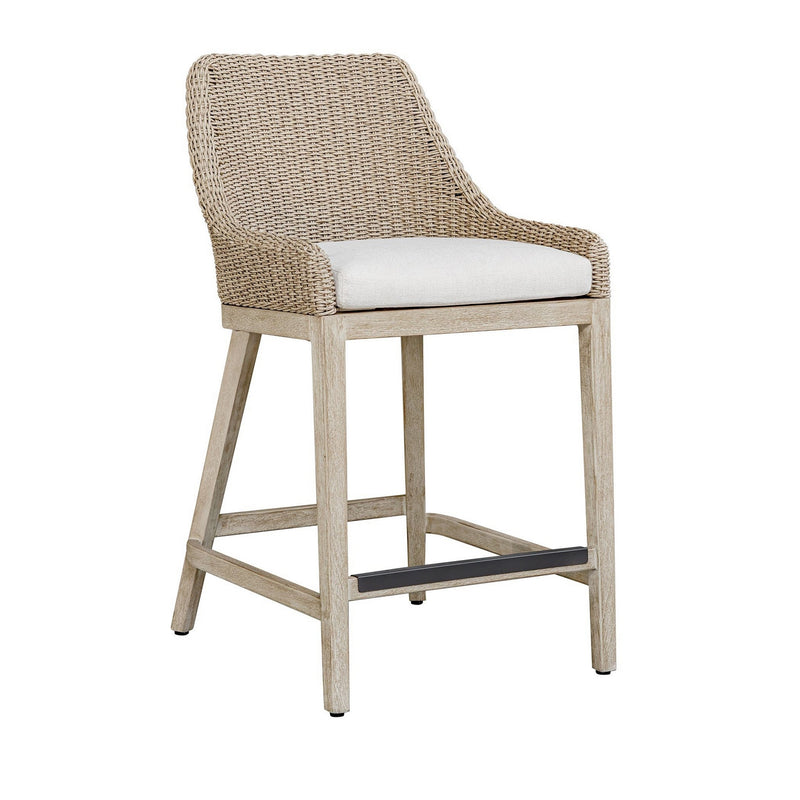 Uttermost 53108 Counter Stool, Mahogany Wood