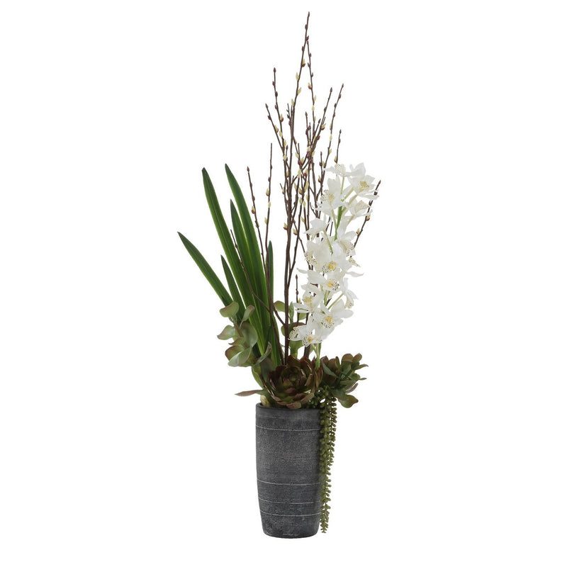 Uttermost 60265 Vase Centerpiece, White