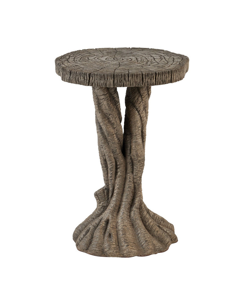 Currey and Company 2000-0046 Accent Table, Charbon de Bois