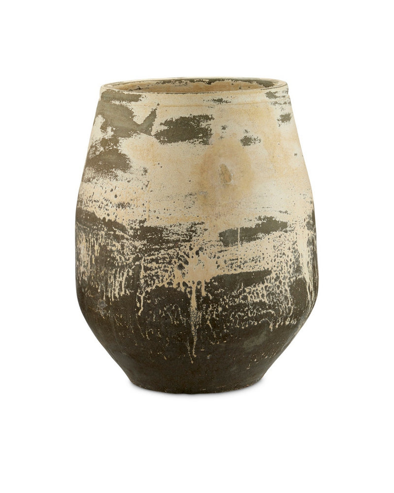 Currey and Company 2200-0016 Planter, Antique White