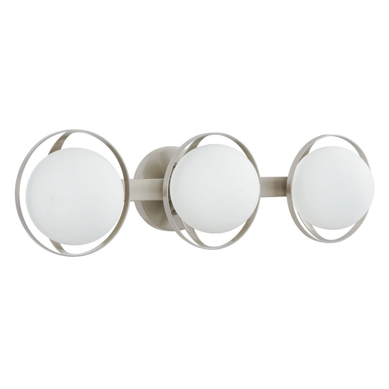 Thesis 206975A Three Light Vanity, Brushed Nickel