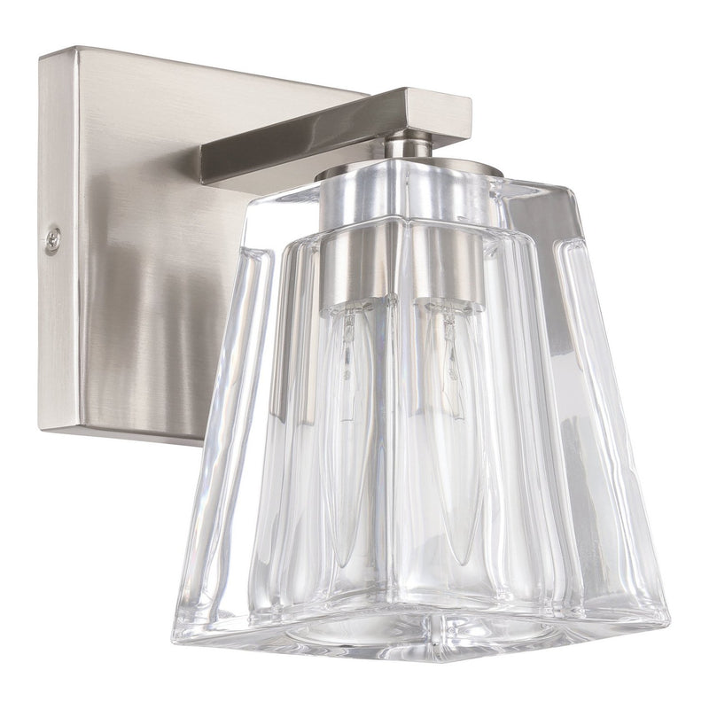 Thesis 206982A One Light Wall Sconce, Brushed Nickel