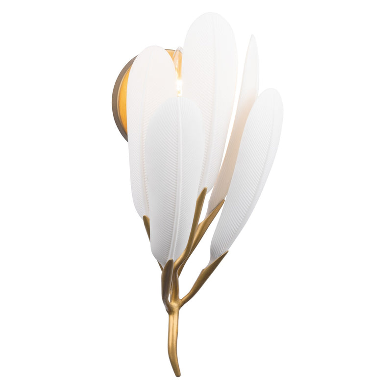 Metropolitan N3421-870 One Light Wall Sconce, Painted Legacy Brass