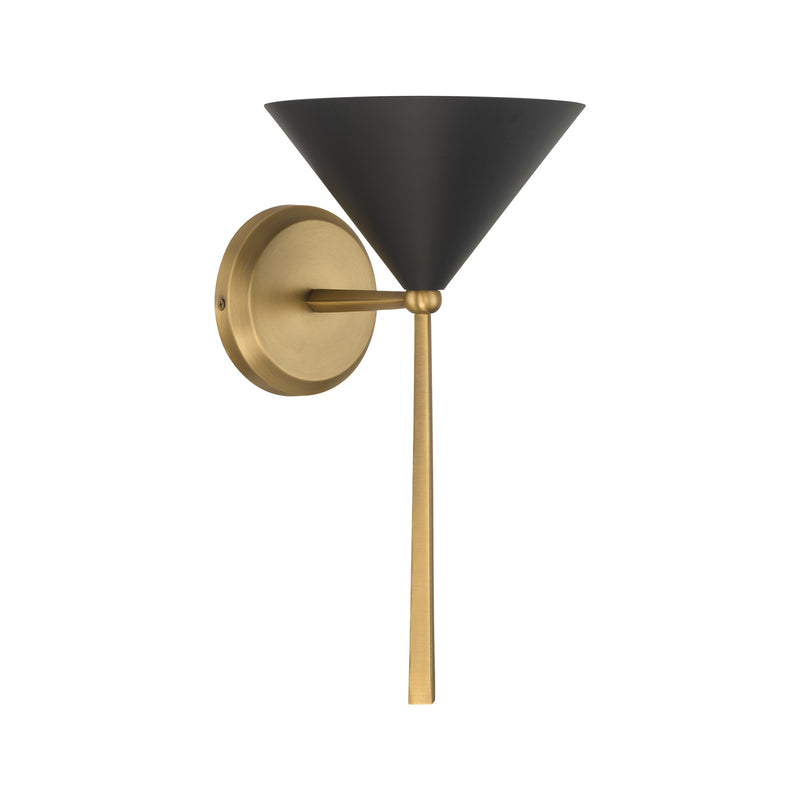 Minka-Lavery 10311-855 One Light Bath Sconce, Legacy Brass