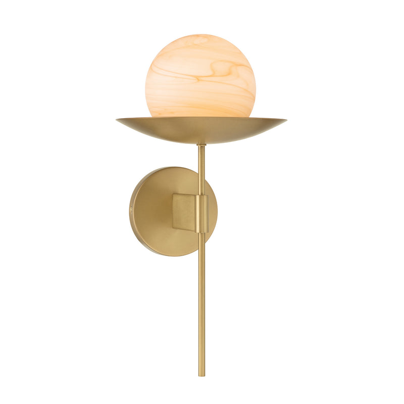 Minka-Lavery 10380-732 One Light Wall Sconce, Legacy Brass