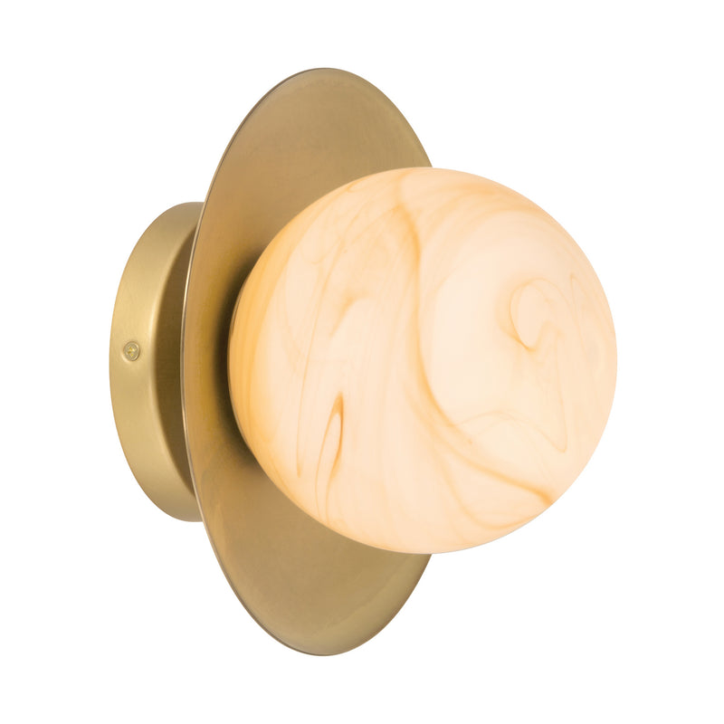 Minka-Lavery 10381-732 One Light Bath Sconce, Legacy Brass