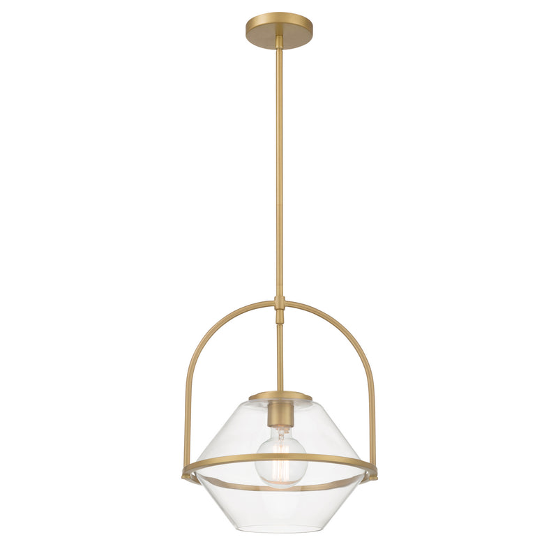 Minka-Lavery 11895-732 One Light Pendant, Legacy Brass