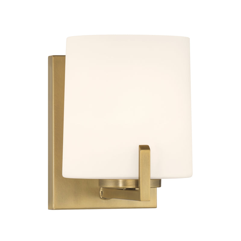 Minka-Lavery 12431-732 One Light Bath Sconce, Legacy Brass