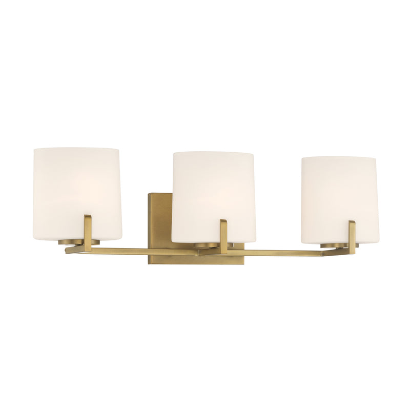 Minka-Lavery 12433-732 Three Light Vanity, Legacy Brass