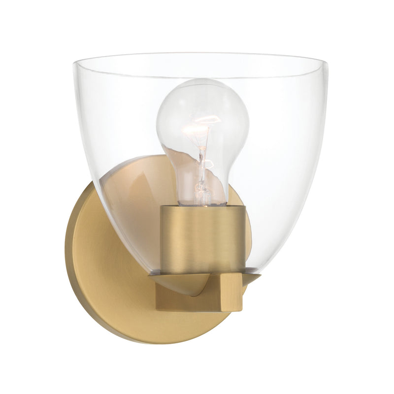 Minka-Lavery 12481-732 One Light Bath Sconce, Legacy Brass