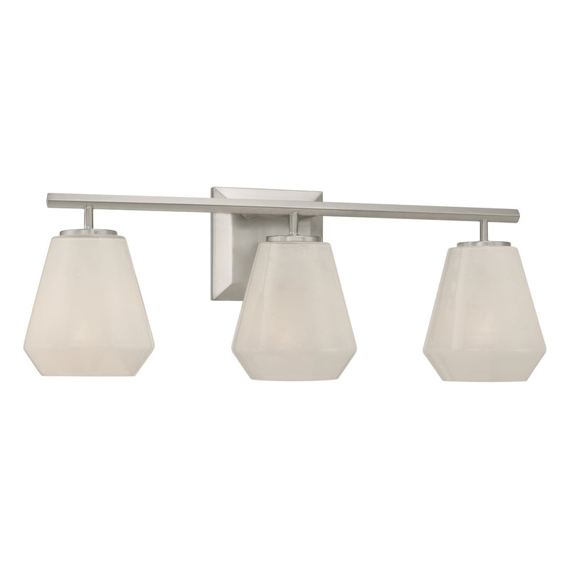 Minka-Lavery 14373-84 Three Light Vanity, Brushed Nickel