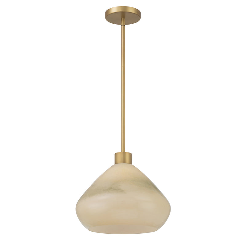 Minka-Lavery 19416-732 One Light Pendant, Legacy Brass