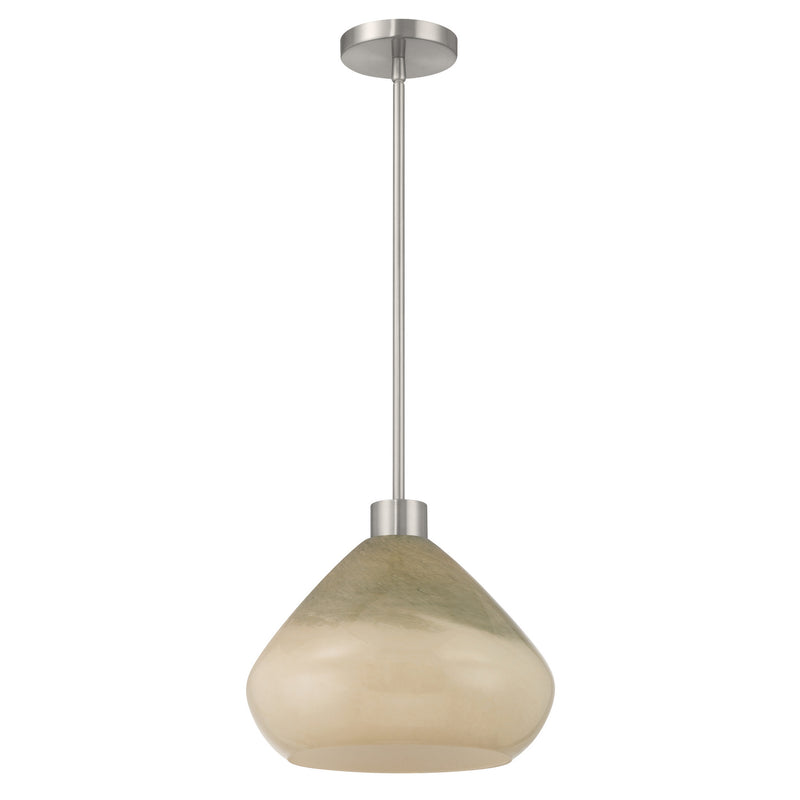 Minka-Lavery 19416-84 One Light Pendant, Brushed Nickel