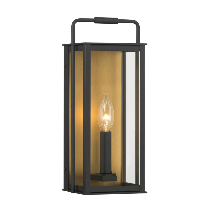 Minka-Lavery 78501-877 One Light Outdoor Wall Sconce, Sand Coal Black