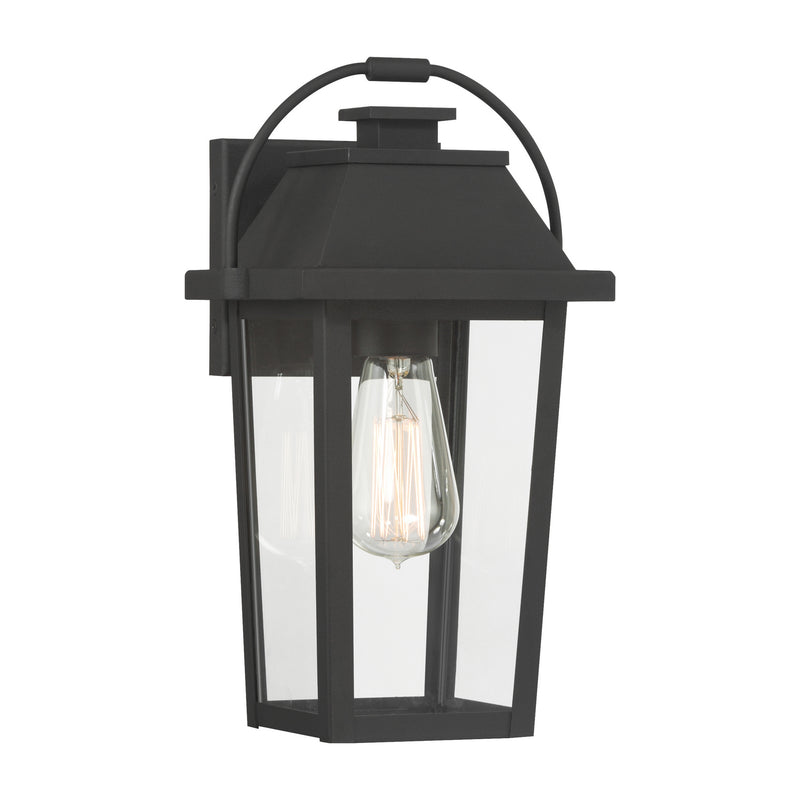 Minka-Lavery 79102-66 One Light Outdoor Wall Lantern, Sand Coal Black