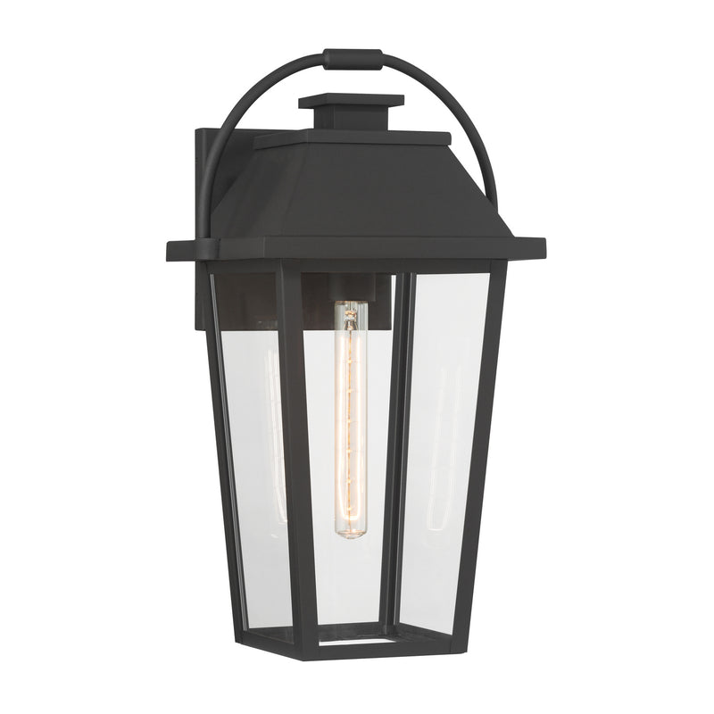 Minka-Lavery 79103-66 One Light Outdoor Wall Lantern, Sand Coal Black